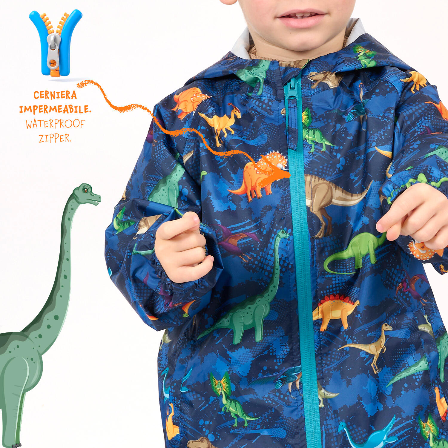 Set Pioggia Impermeabile Bambino 5/7