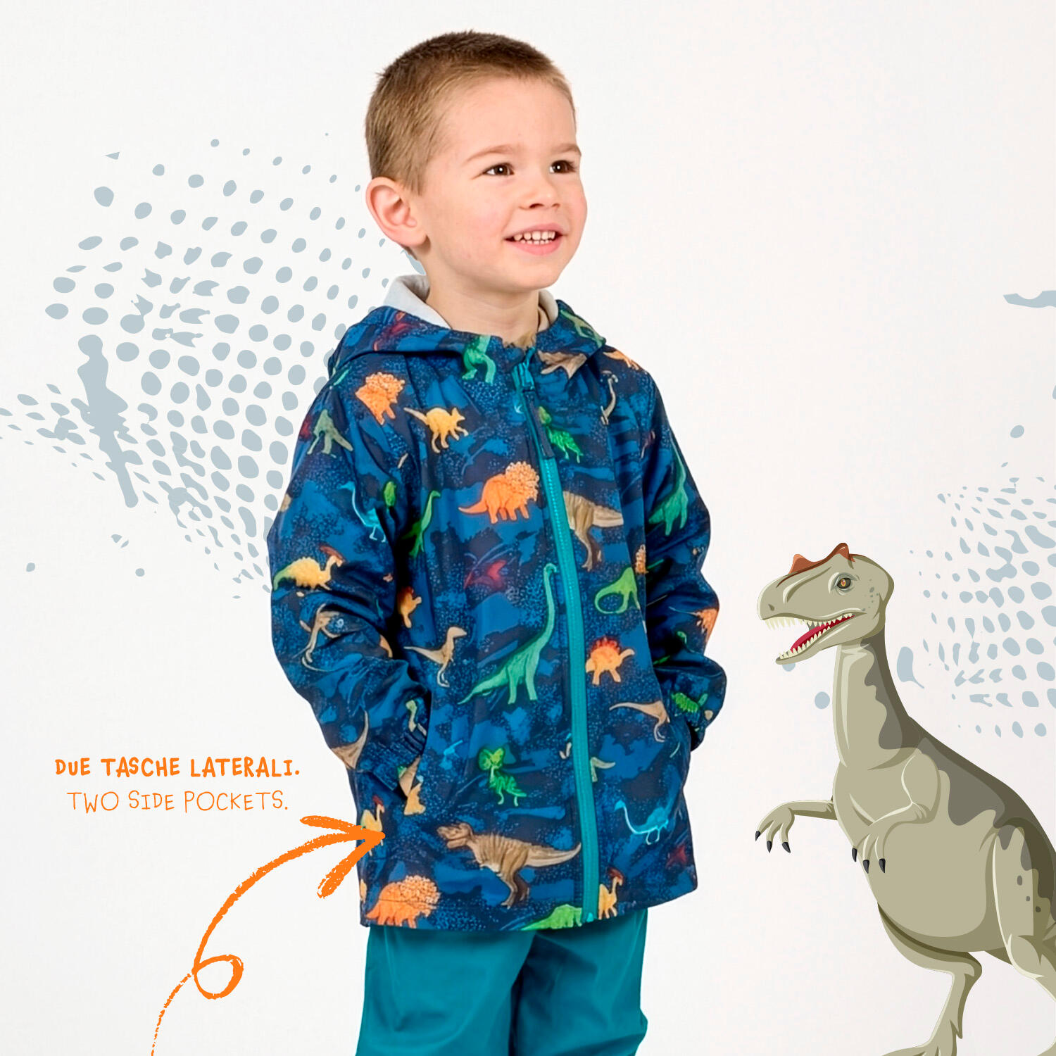 Set Pioggia Impermeabile Bambino 4/7