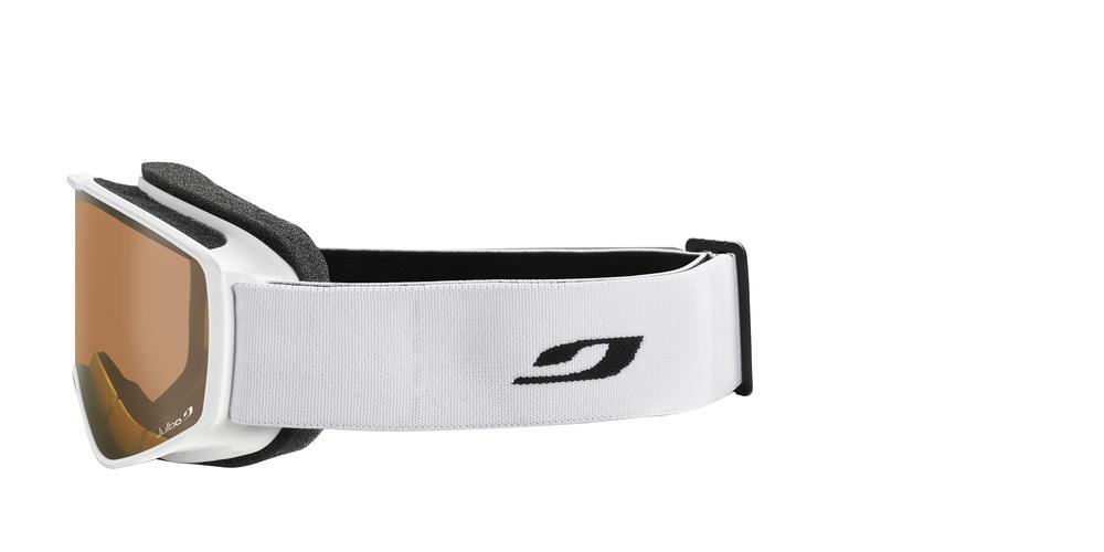 Masque de ski et de snowboard enfant et adulte - Blanc ATOME CHROMAKIDS 3/4