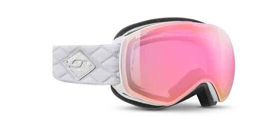 Masque de ski et de snowboard enfant et adulte - Blanc PROXIMA SPECTRON