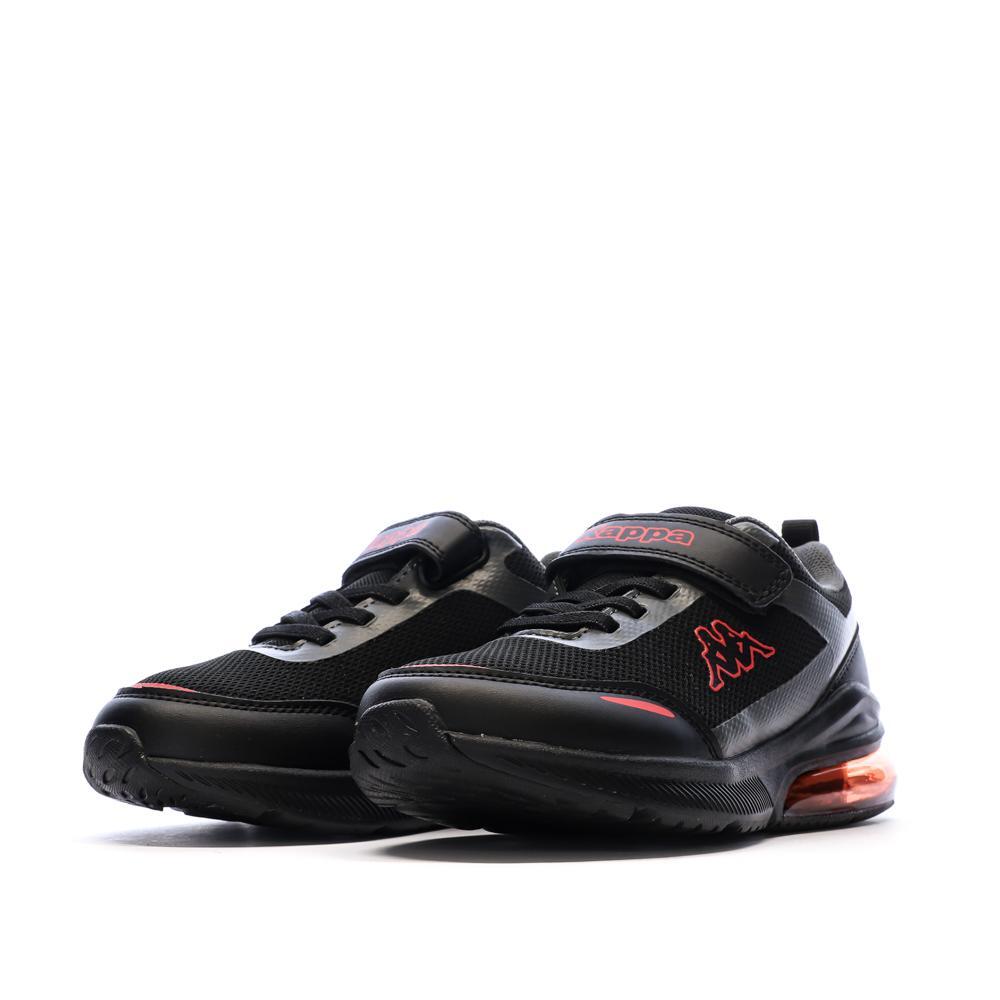 Baskets Noir/Rouge Garçon Kappa Logo Pylos123 7/7