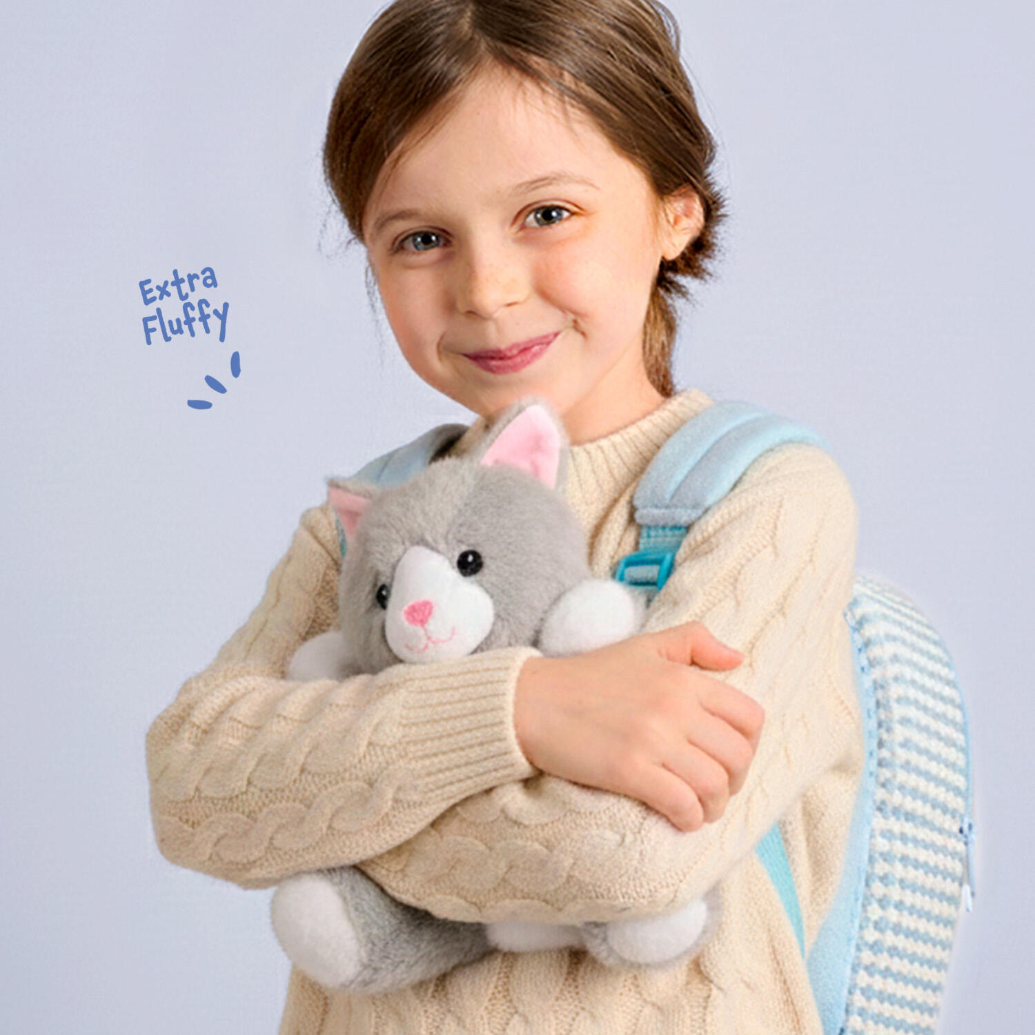 Zainetto con Peluche Gatto 2/7