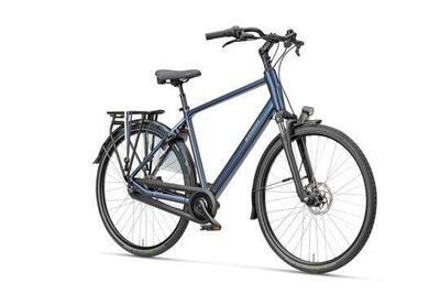 Batavus senz comfort h57, 57 cm, shimano nexus, zwart-blauw