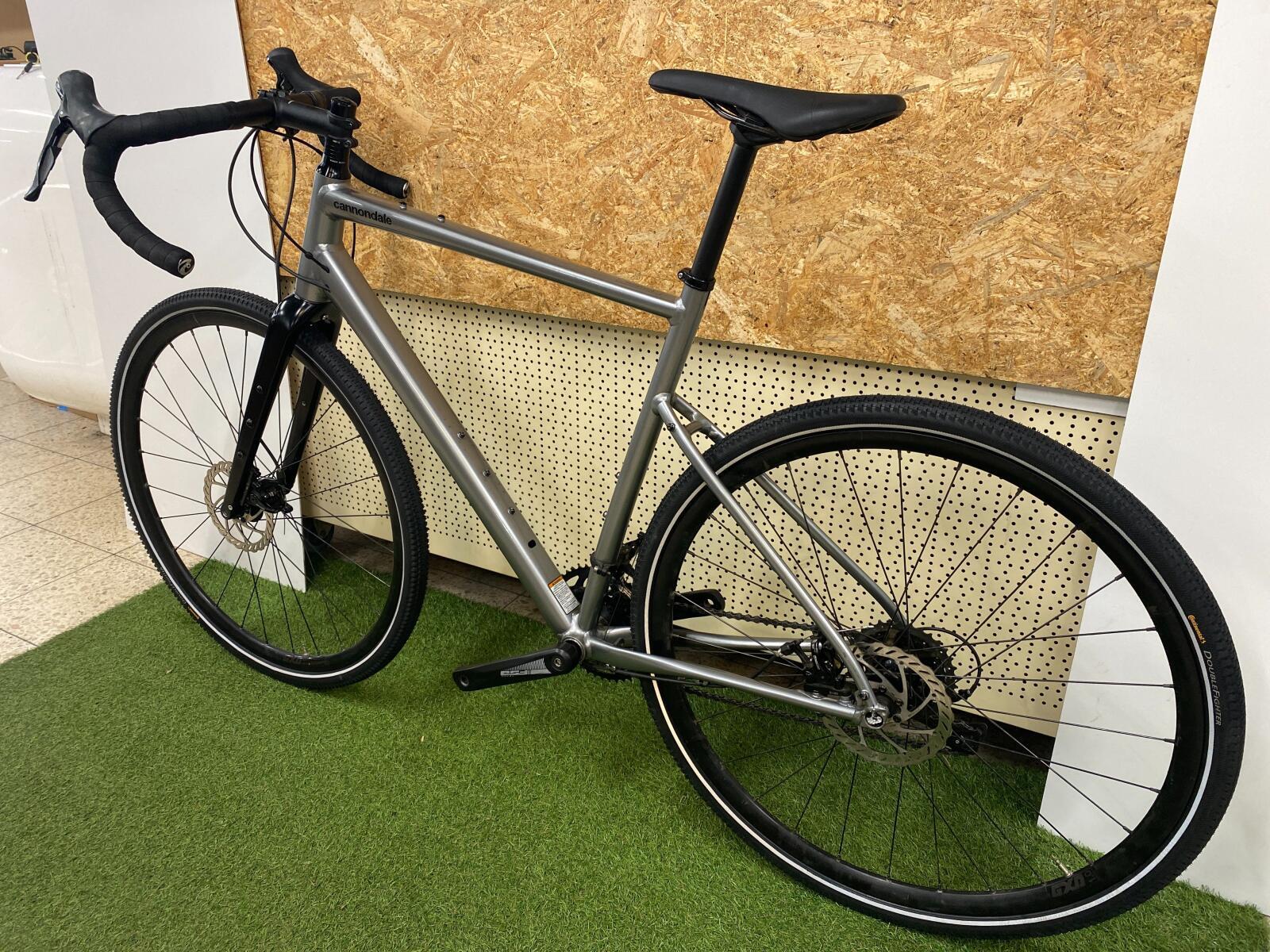 Cannondale Topstone 3 gravelfiets, 56 cm, grijs/metallic 3/7