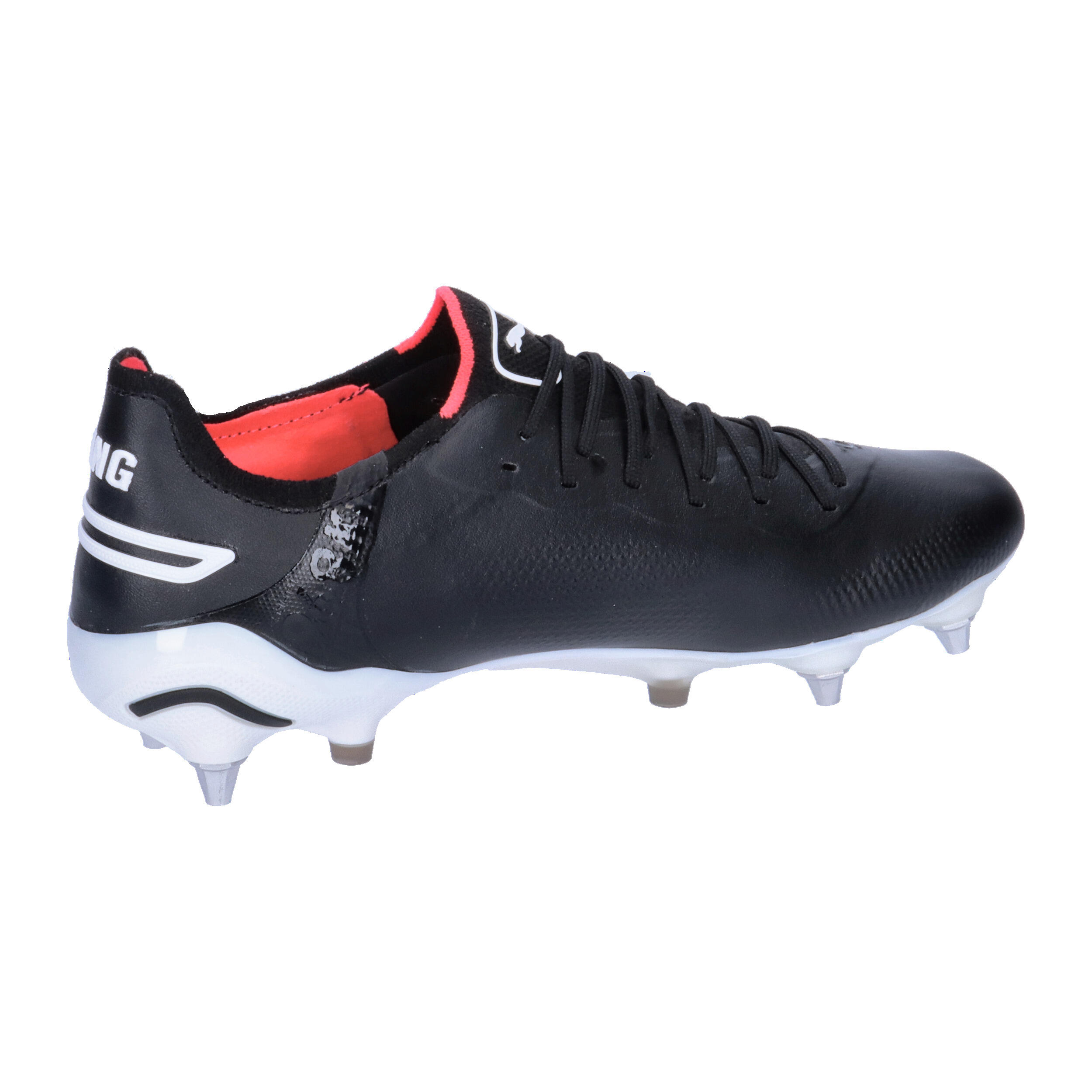 KING ULTIMATE MxSG voetbalschoenen PUMA Black White Fire Orchid Red 15/15