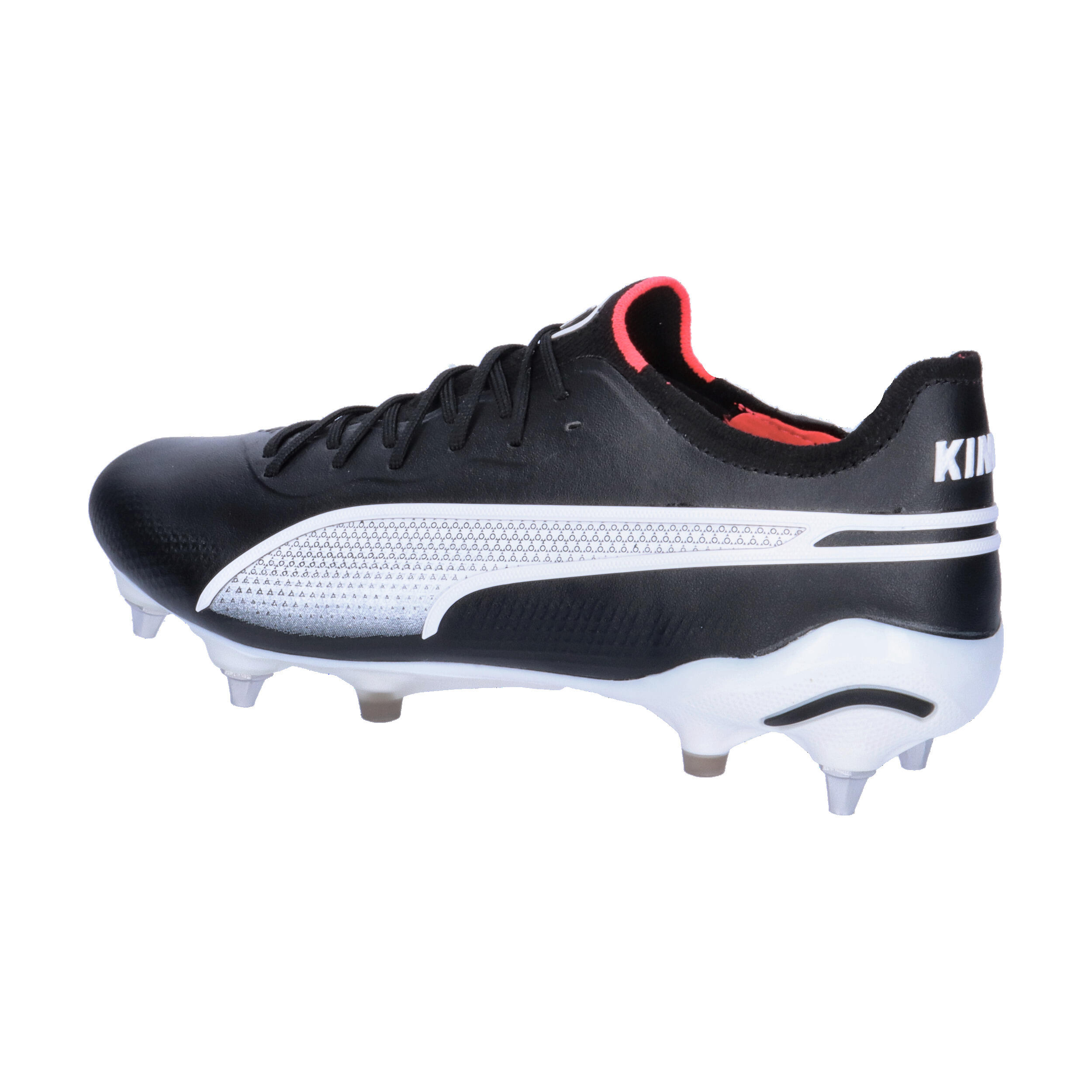 KING ULTIMATE MxSG voetbalschoenen PUMA Black White Fire Orchid Red 11/15
