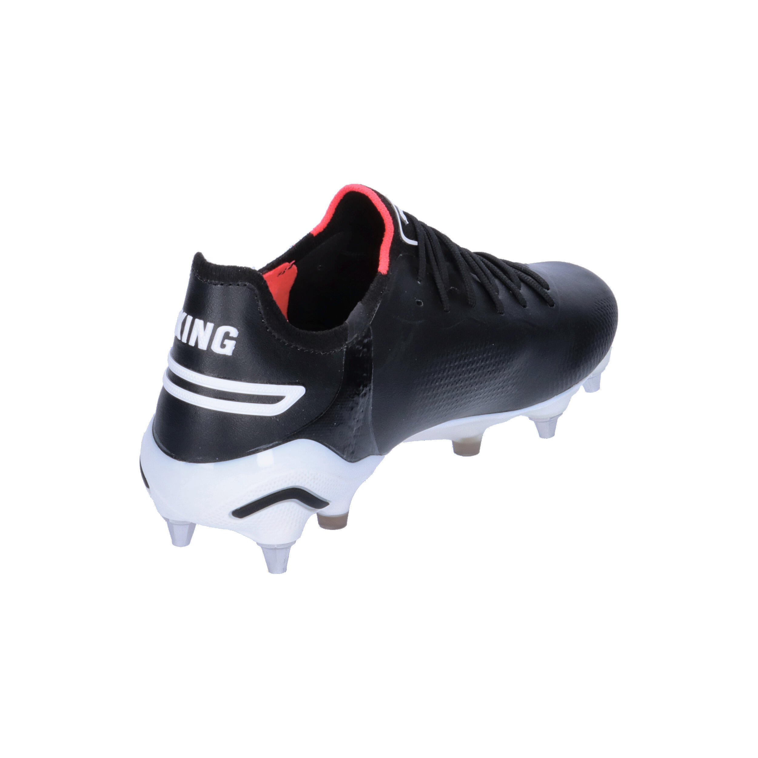 KING ULTIMATE MxSG voetbalschoenen PUMA Black White Fire Orchid Red 14/15