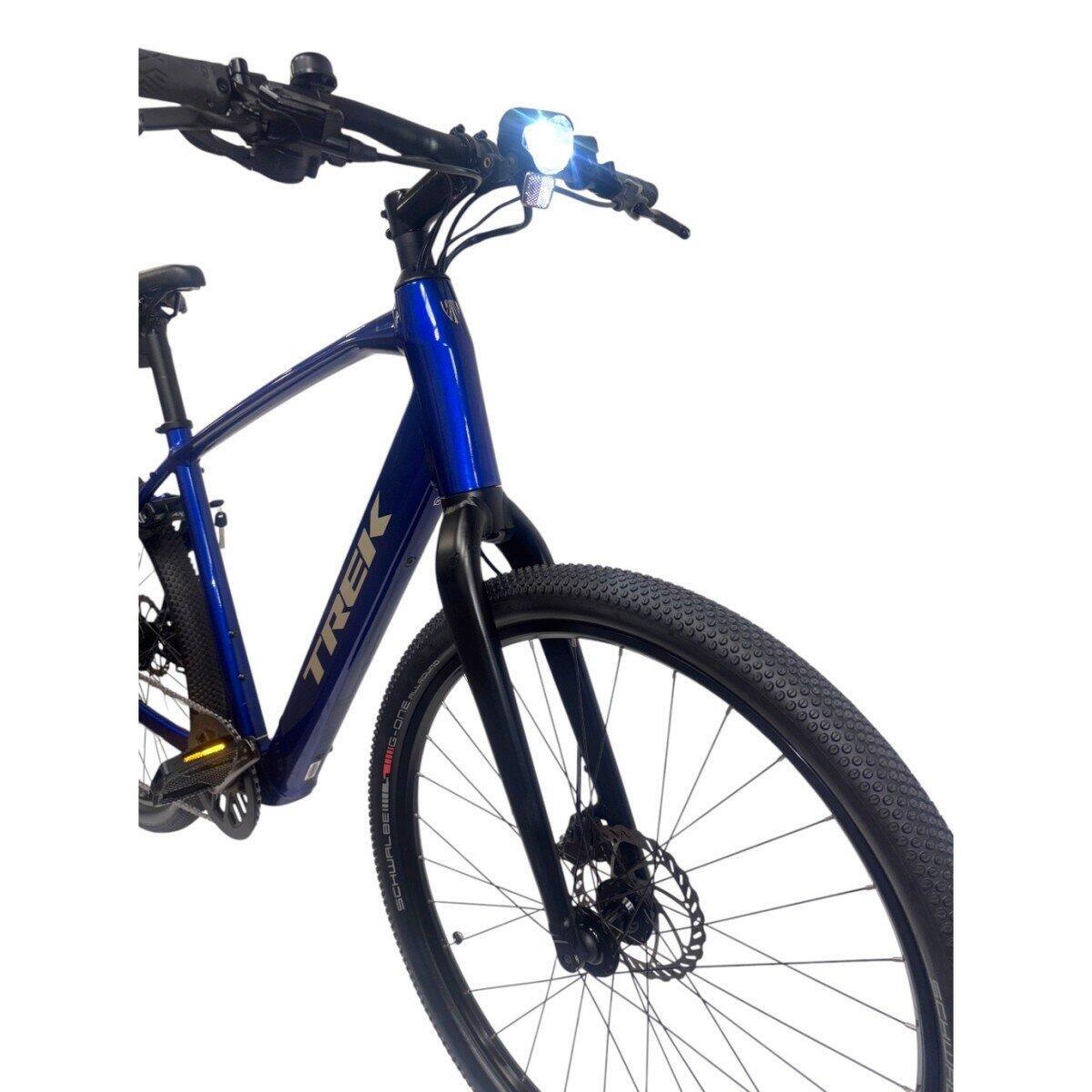 Trek Dual Sport+ 2 LT, blauw - tweedehands 3/6