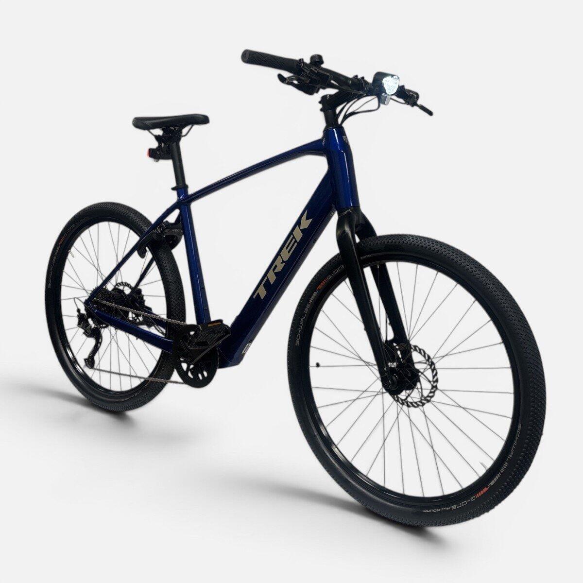 Trek Dual Sport+ 2 LT, blauw - tweedehands 2/6