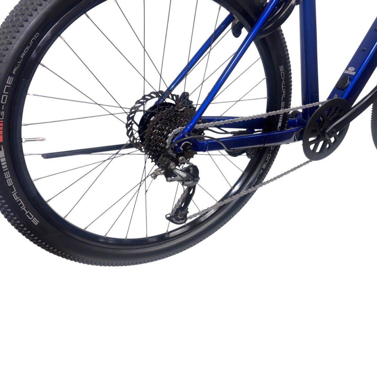 Trek Dual Sport+ 2 LT, blauw - tweedehands 6/6