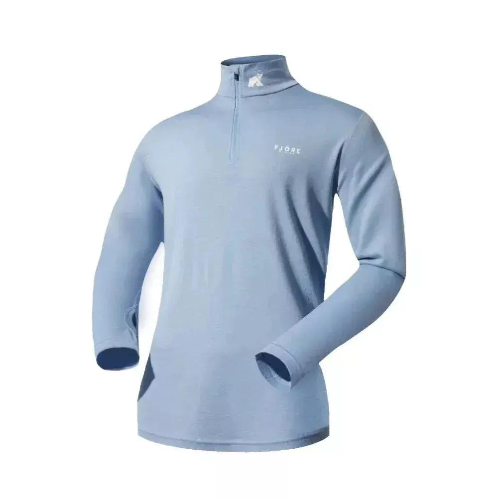 Finn Zip 210 da uomo - Strato base tecnico in lana merino 2/7