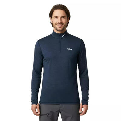 Finn Zip 210 da uomo - Strato base tecnico in lana merino