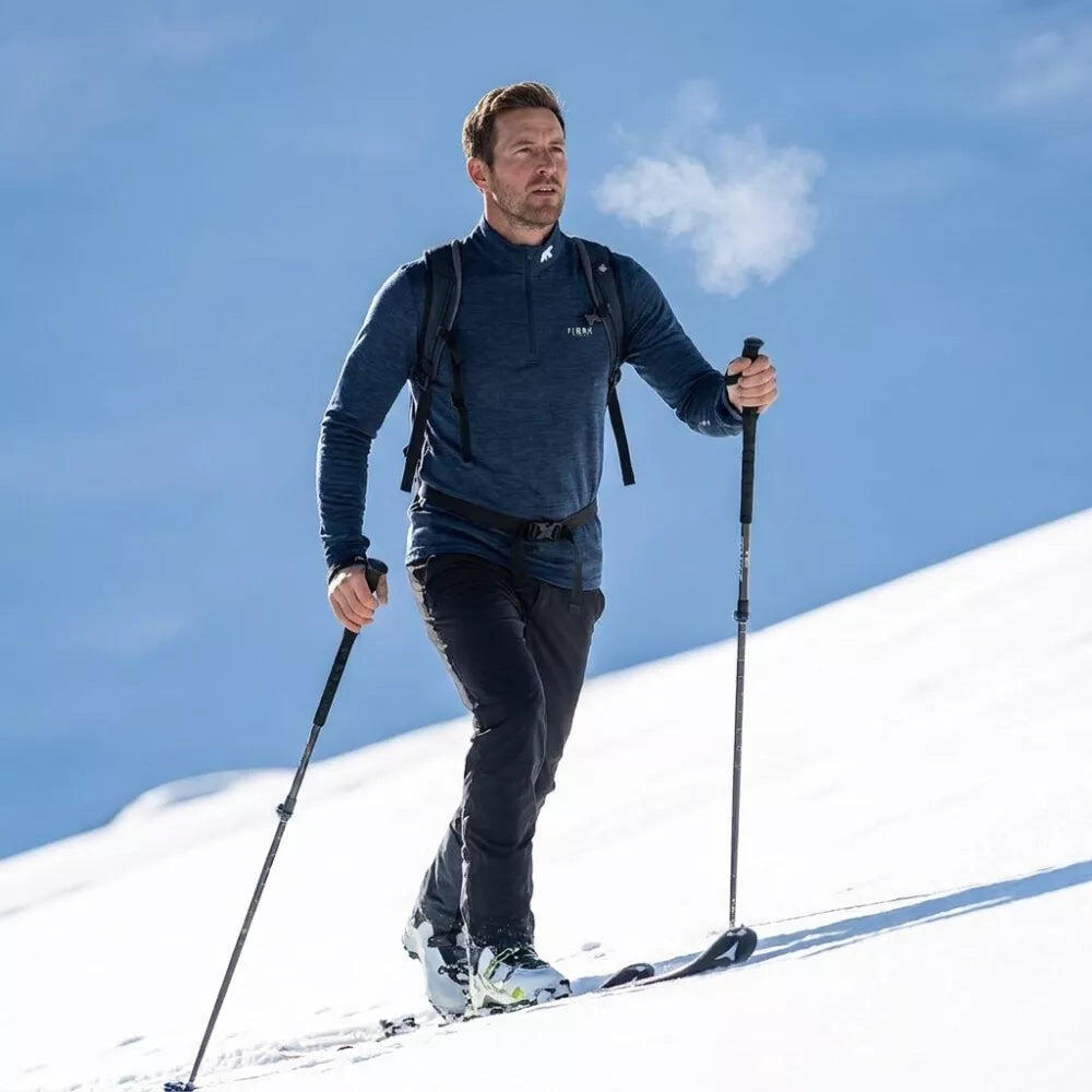 Finn Zip 210 da uomo - Strato base tecnico in lana merino 4/7