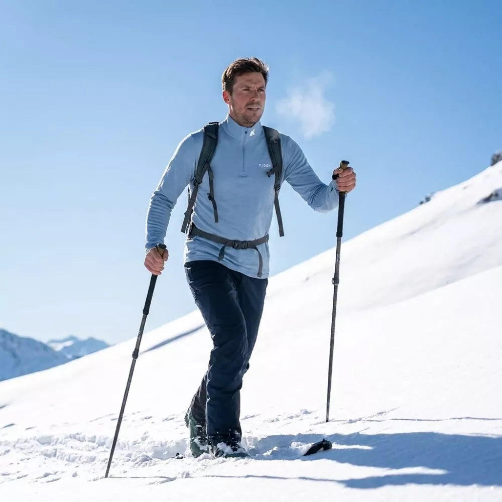 Finn Zip 210 da uomo - Strato base tecnico in lana merino 4/7