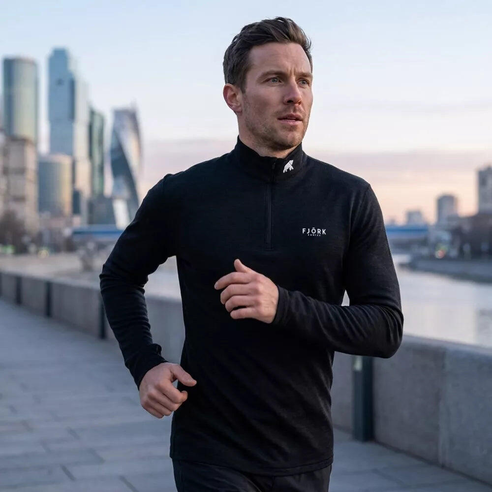 Finn Zip 210 da uomo - Strato base tecnico in lana merino 4/7