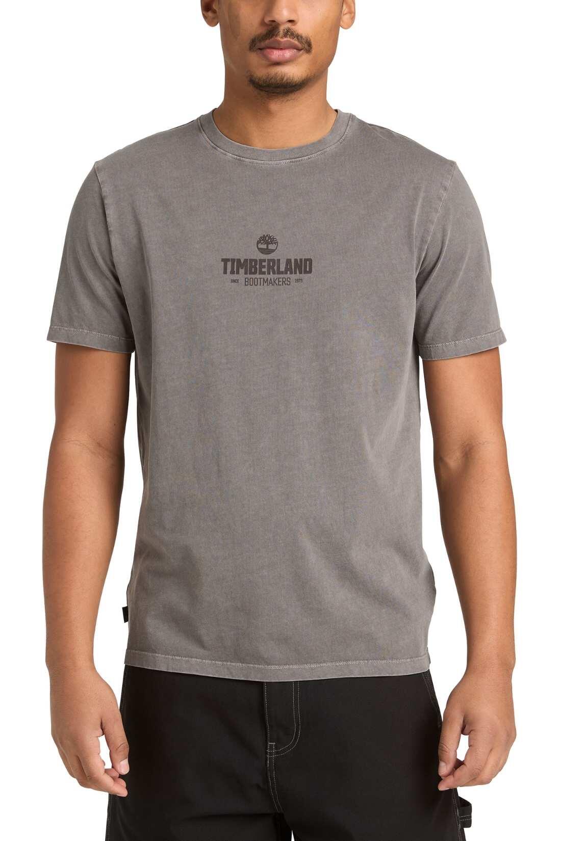 TIMBERLAND – Herren-T-Shirt in durchgefärbtem Stoff 3/3