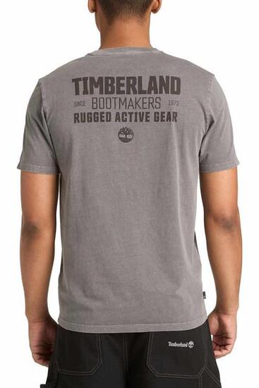 TIMBERLAND - T-shirt uomo tinta in capo