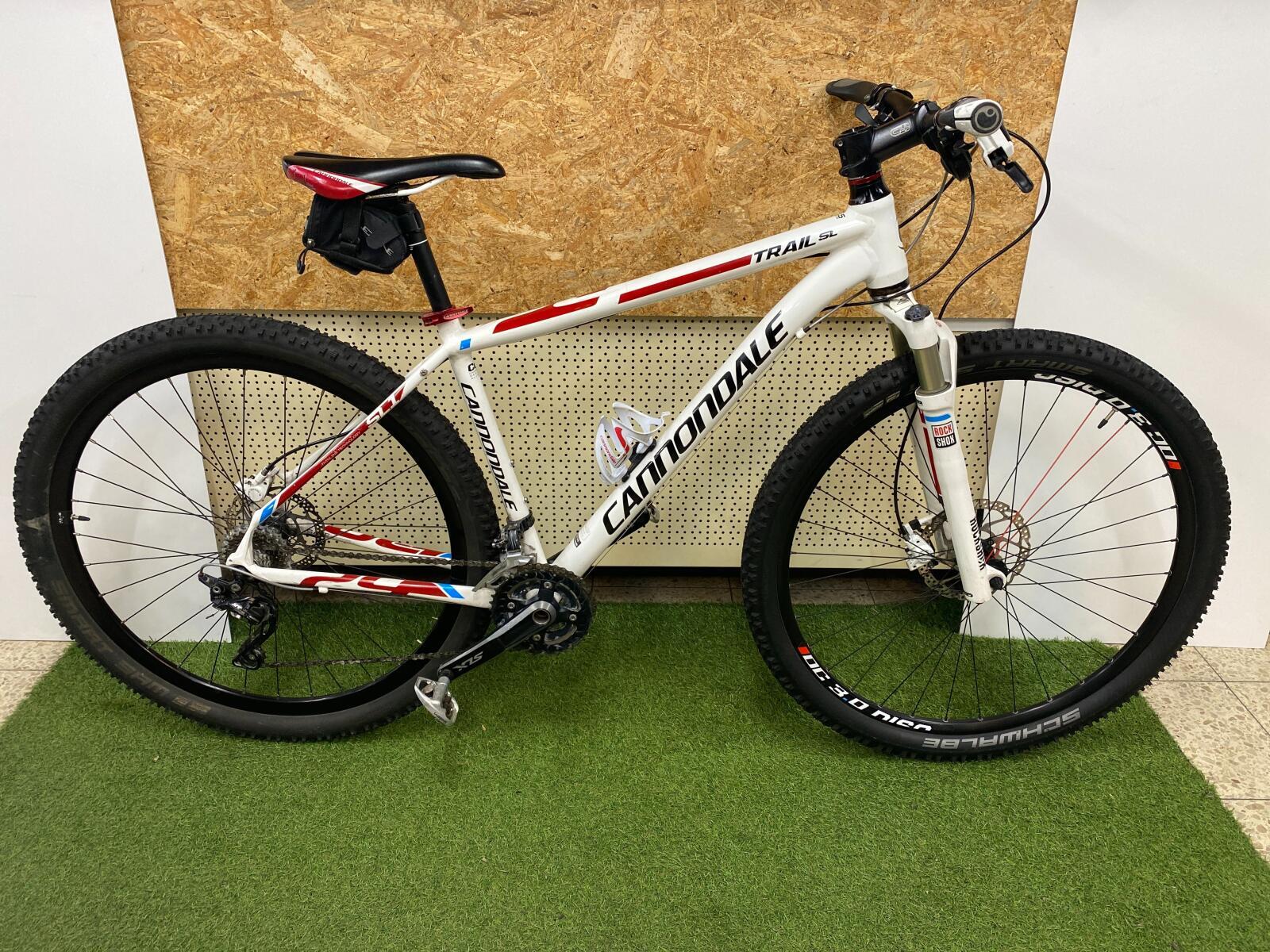 Cannondale SL 1 mountainbike, 49 cm, wit 1/7