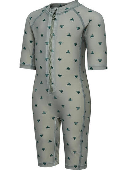 Maillot de bain 1 pièce 3/4 bébé fille Hummel BEE AOP