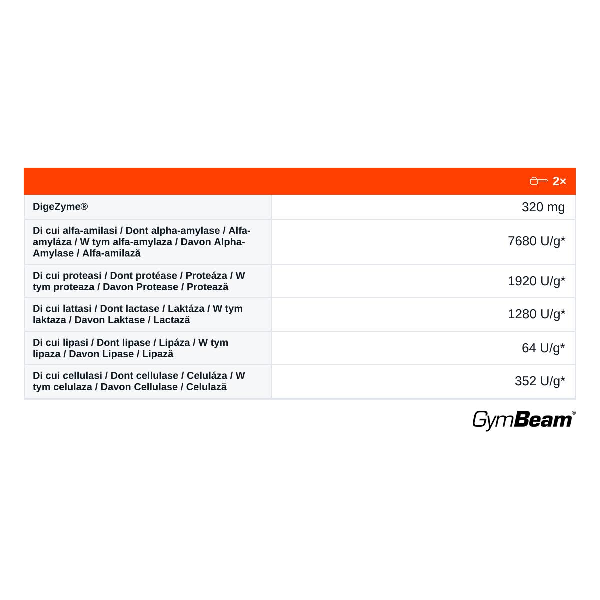 Integratore DigeZyme in capsule con 5 enzimi 2/2