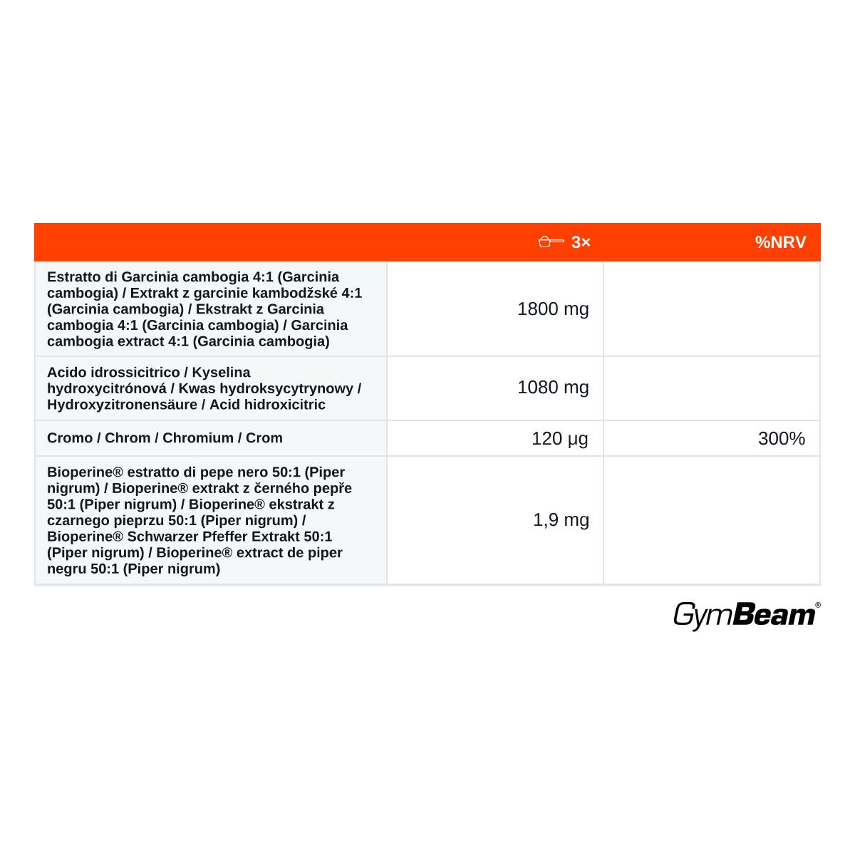 HCA Plus kapsułki Garcinia cambogia Bioperine® 2/2