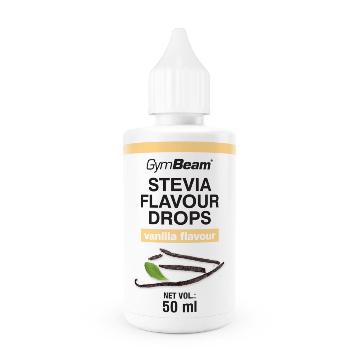 GYMBEAM Ochucovadlo Stevia Flavour Drops tekutý bez cukru