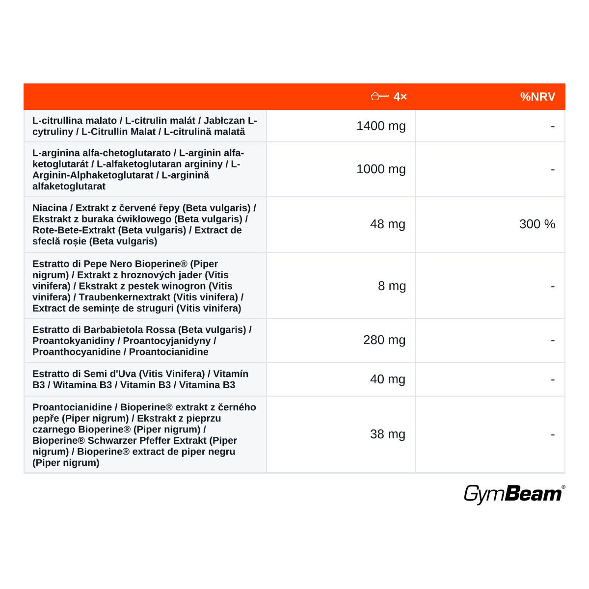 Pre-workout FuePump kapsułki bez kofeiny 120 kapsułek 2/2