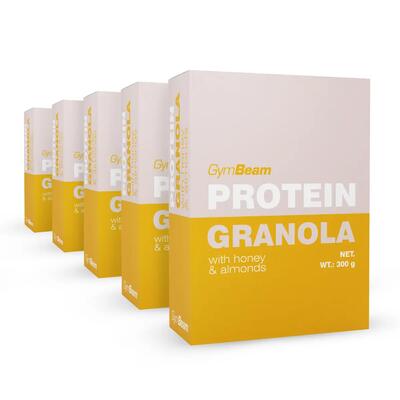Granola proteica miele e mandorle