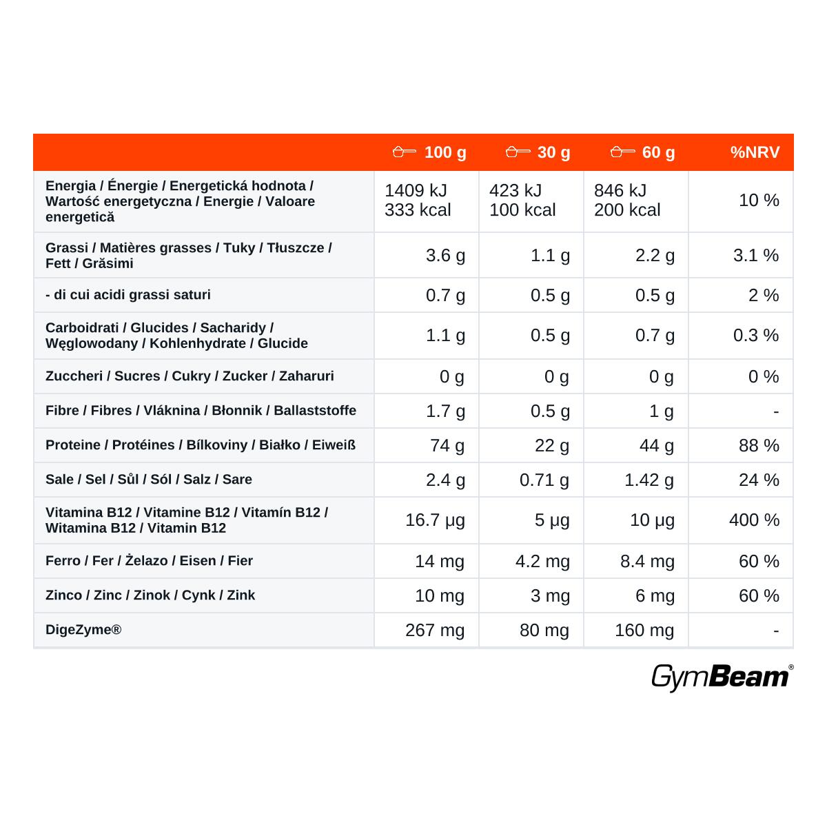 Białko roślinne Ultimate Vegan Protein proszek 1 kg 2/3