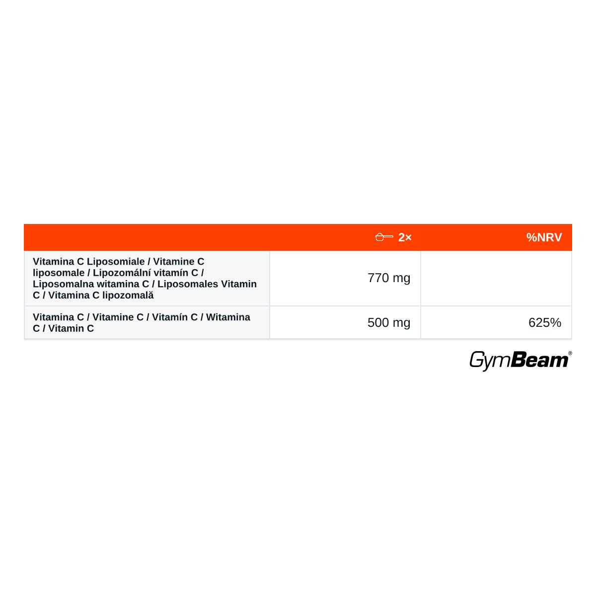 Vitamín C kapsle lipozomální 60 kapslí 2/2
