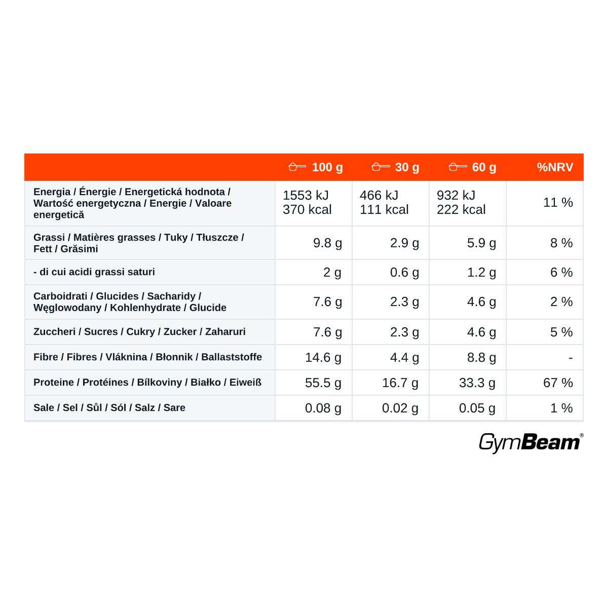 Białko w proszku łubin bez smaku 500 g 2/3