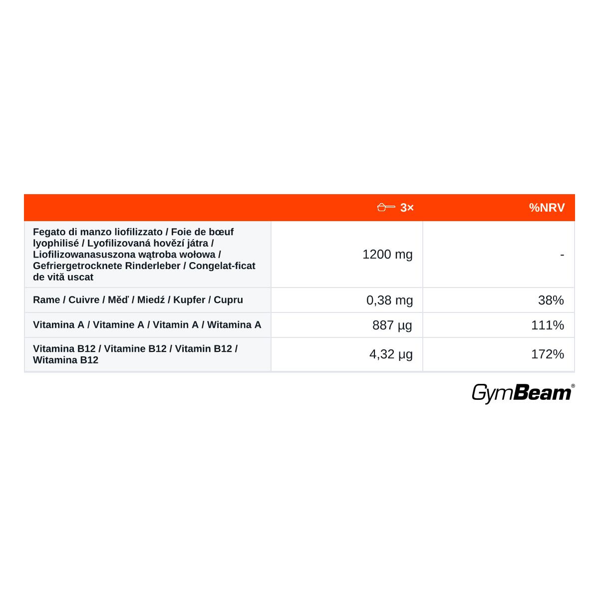 Integratore Beef Liver in capsule BIO 2/2