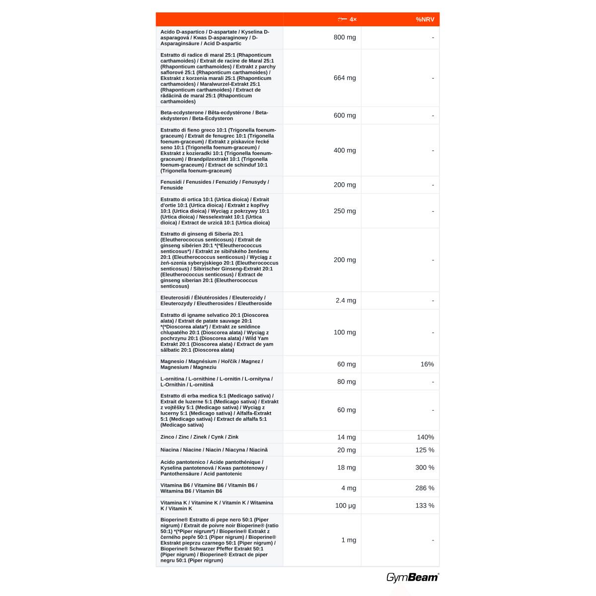 Suplement AlphaMale TestoBooster 120 kapsułek 2/2