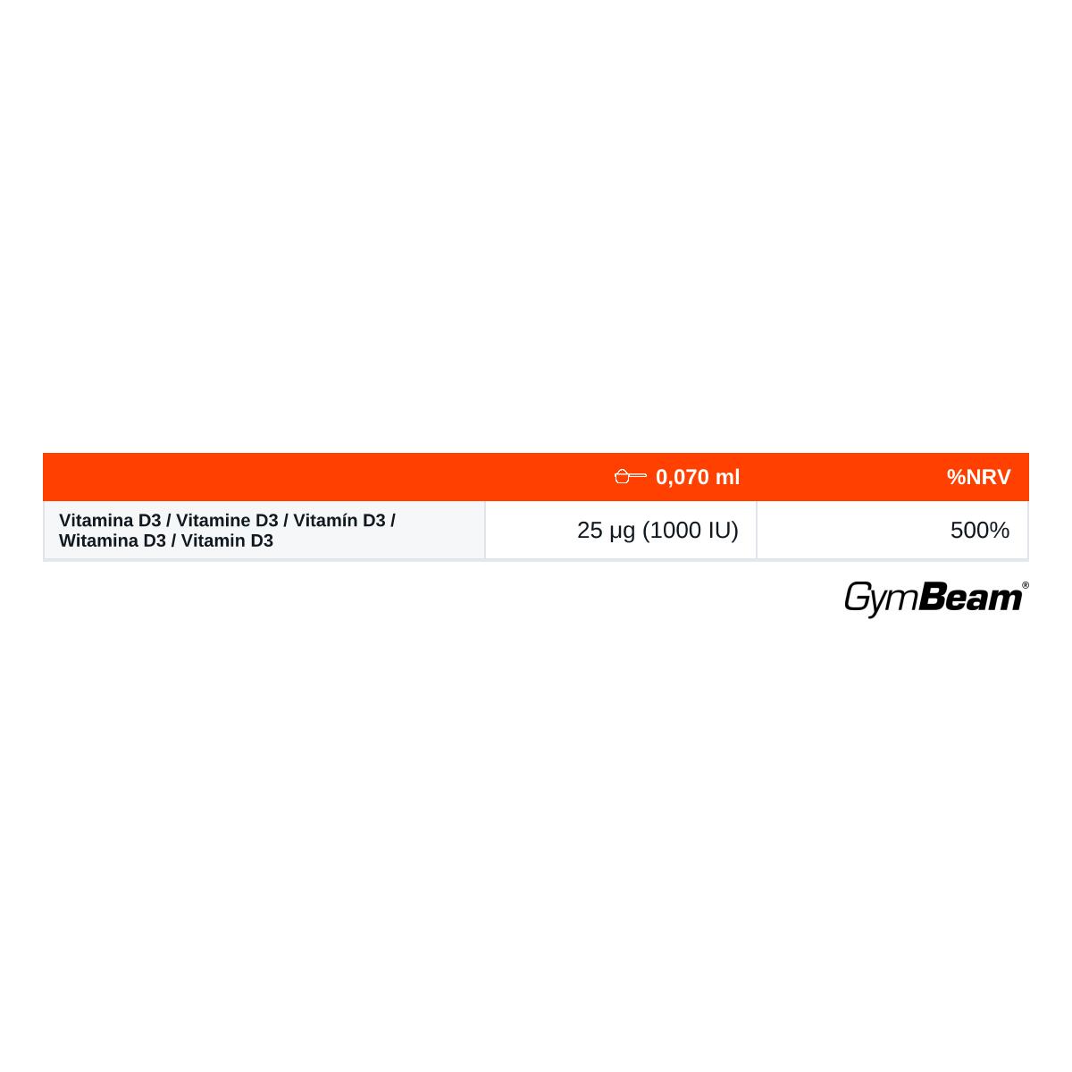 Witamina D3 spray płyn 1000 IU cytrynowy 2/2