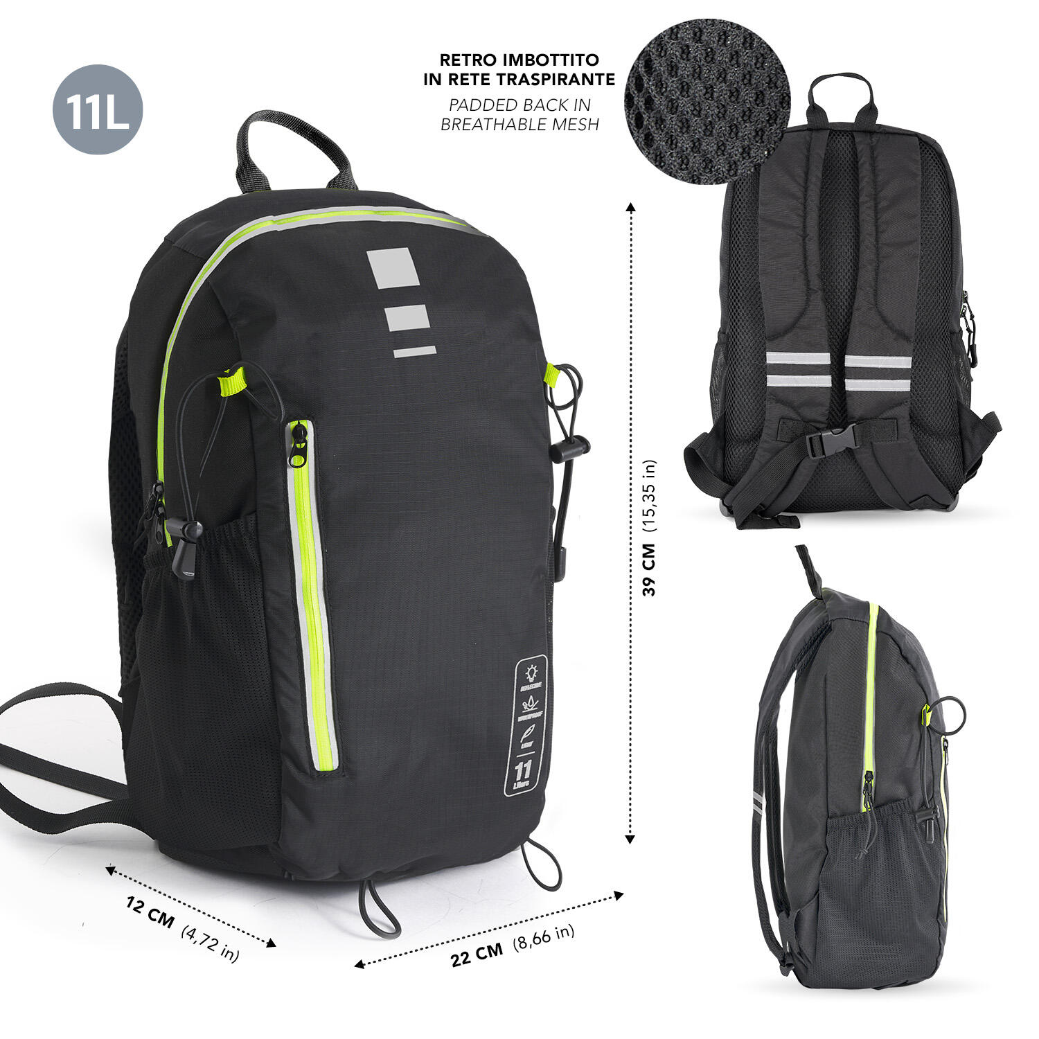 Zaino 11 Litri Impermeabile 2/7