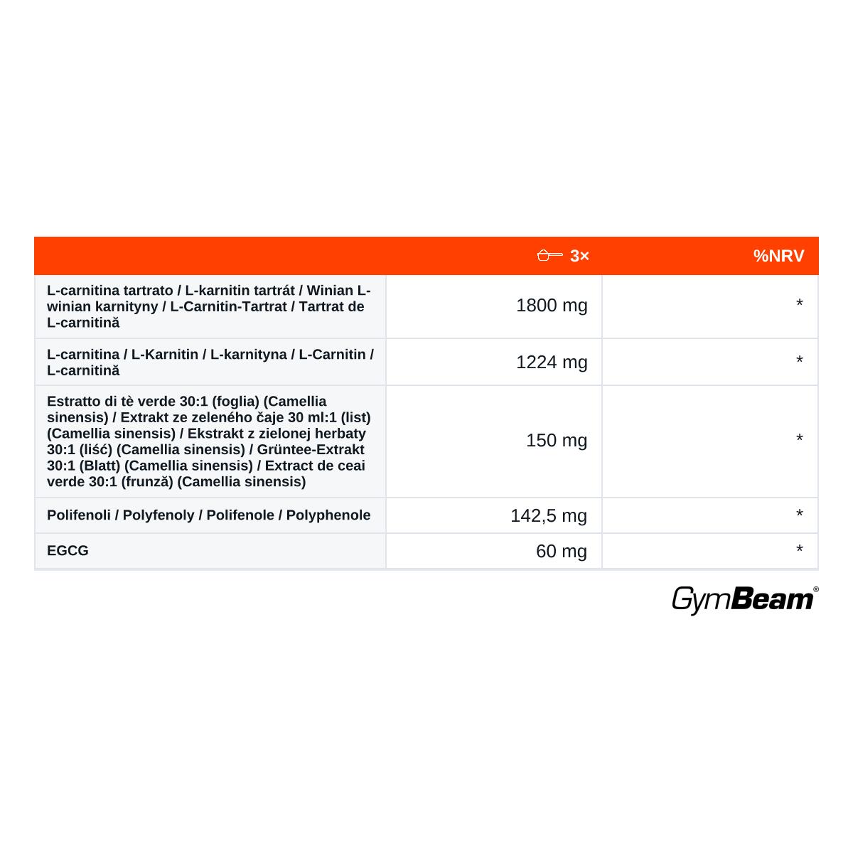 L-carnitina con tè verde vegana 120 capsule 2/2