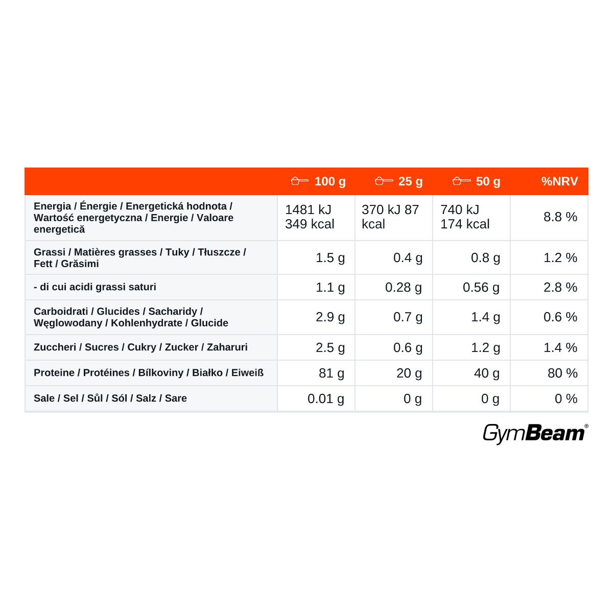Proteine del siero di latte Pure IsoWhey isolate 2/3