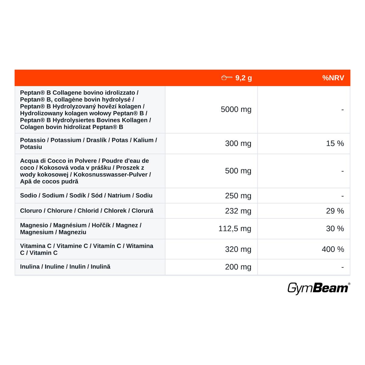 Isotonico Collagen Hydrate in polvere con elettroliti 276 g 2/2