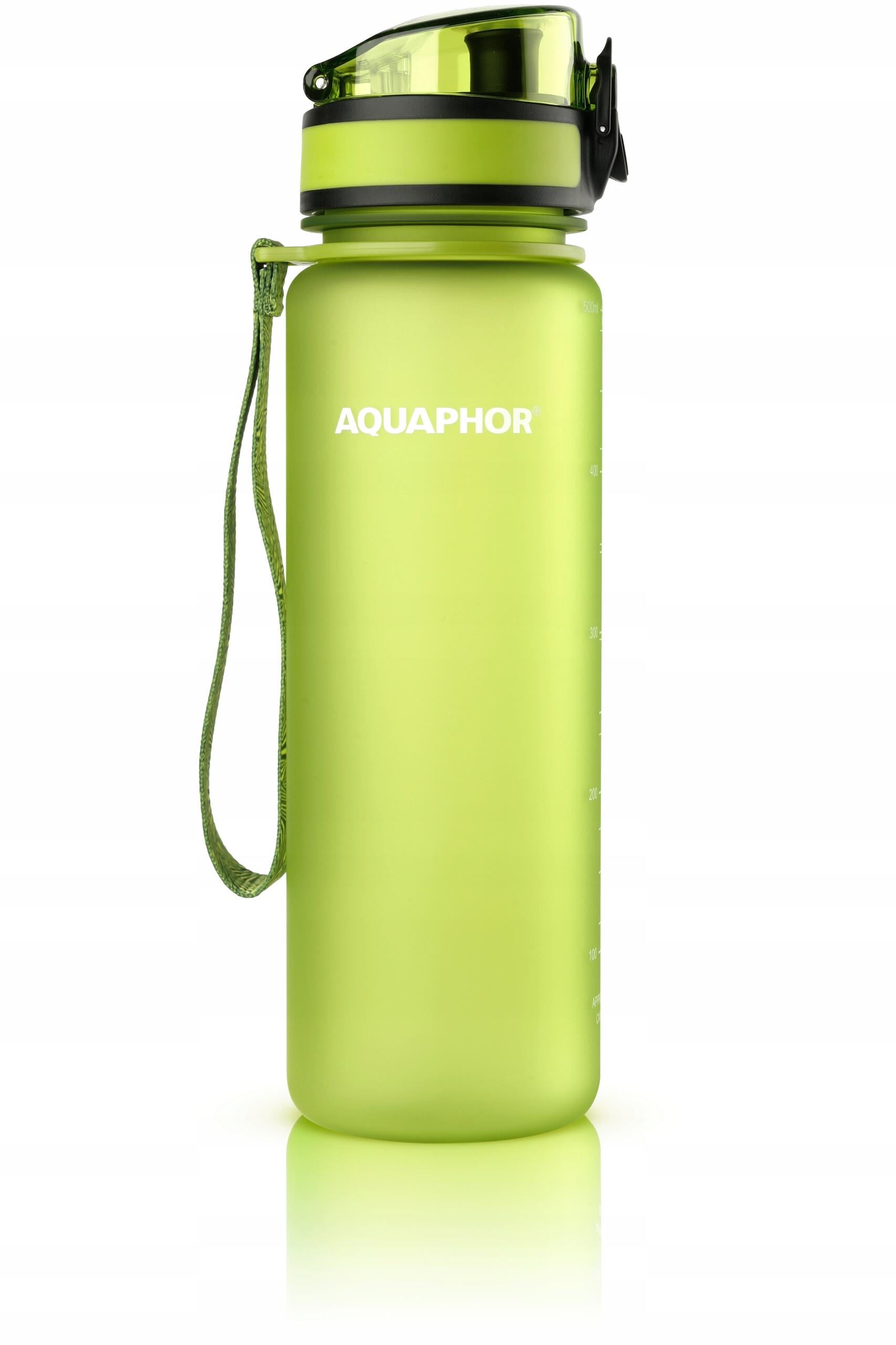 Butelka filtrująca turystyczna Aquaphor City 500 ml + 3 filtry 3/5