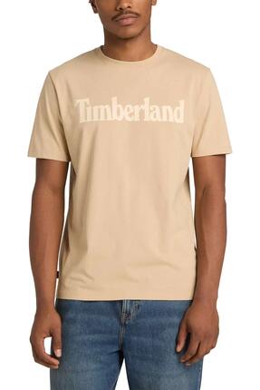 T-shirt - Sportswear - Heren - Regular fit - Groen/oker