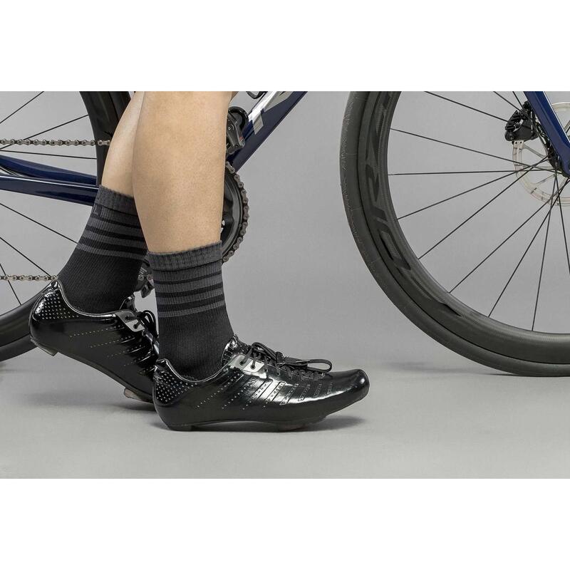 Gripgrab Merino-lined Waterproof Winter Socks Black - M - (39-41)