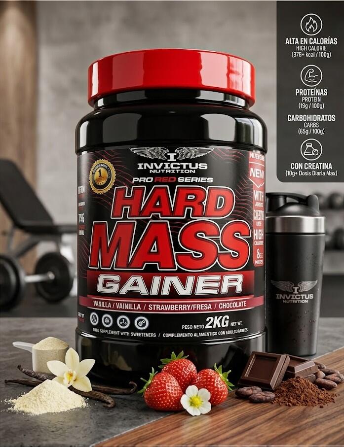 HARD MASS  Voluminizador sabor fresa 2kg 1/2