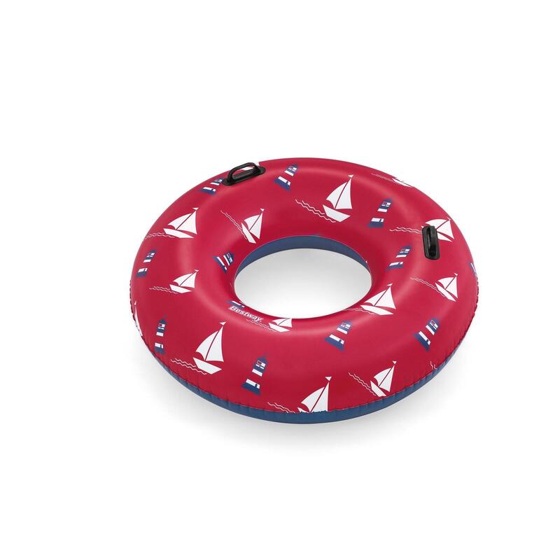 BESTWAY COLAC INOT GONFLABIL NAUTICAL 119 CM, Rosu