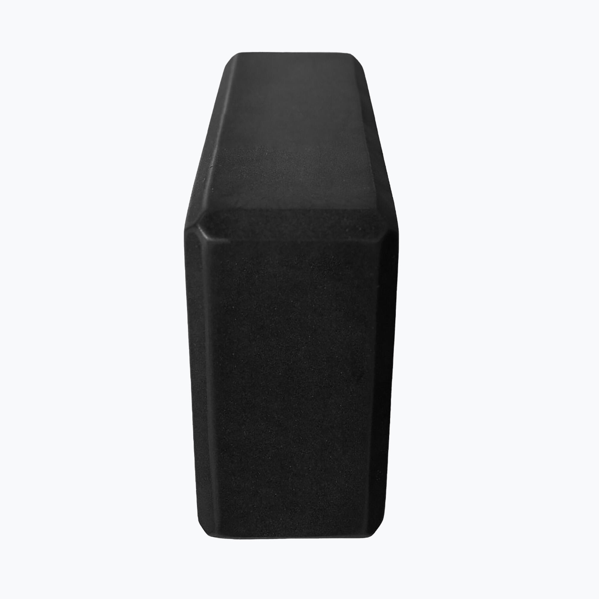 Kostka do jogi piankowa EVA 180 g czarna 3/6