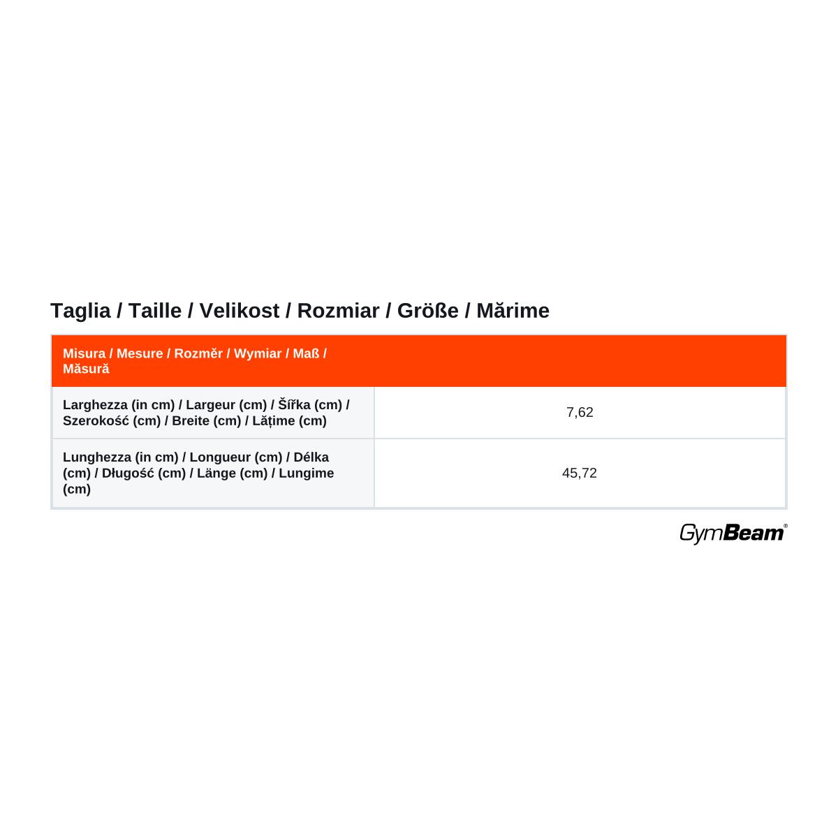 Fasce polso forza regolabili 45,72 cm grigie FIRM 6/6