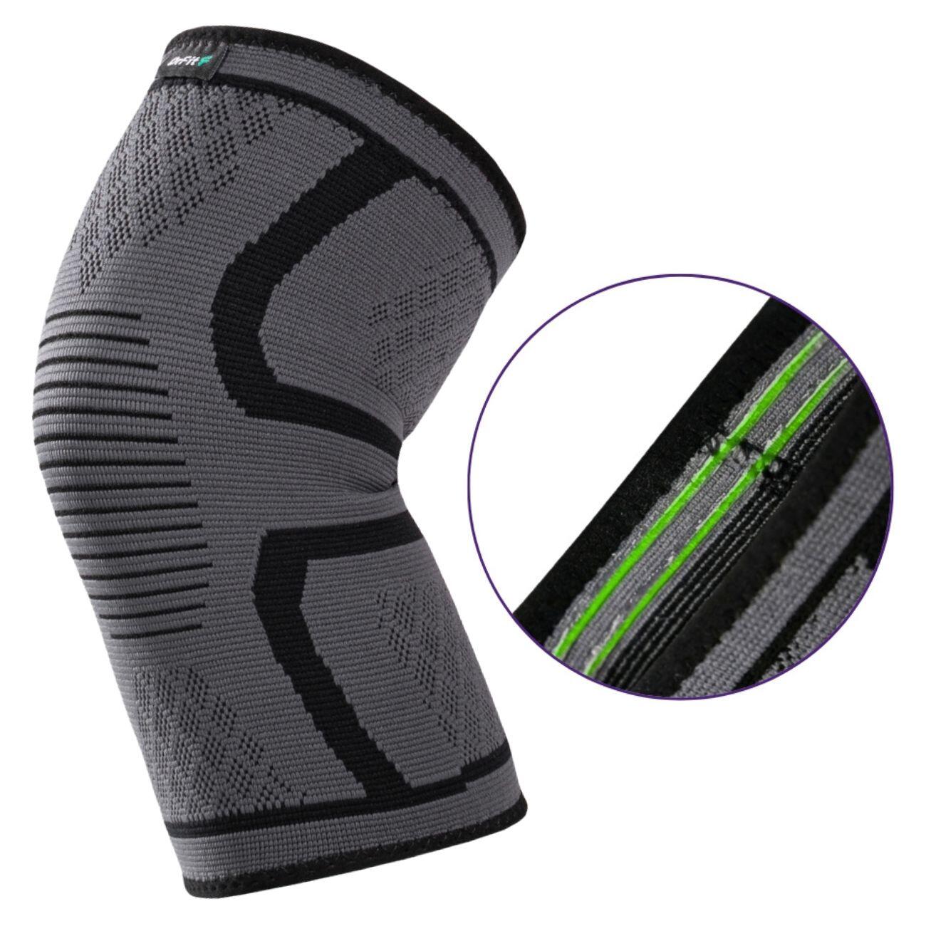Unisex Uniwersalna Opaska Kolana Elastyczna DrFit 2/7