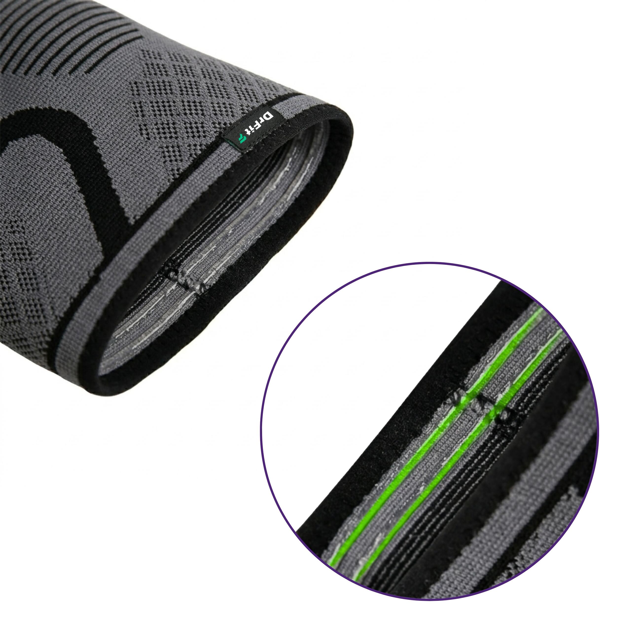 Unisex Uniwersalna Opaska Kolana Elastyczna DrFit 7/7