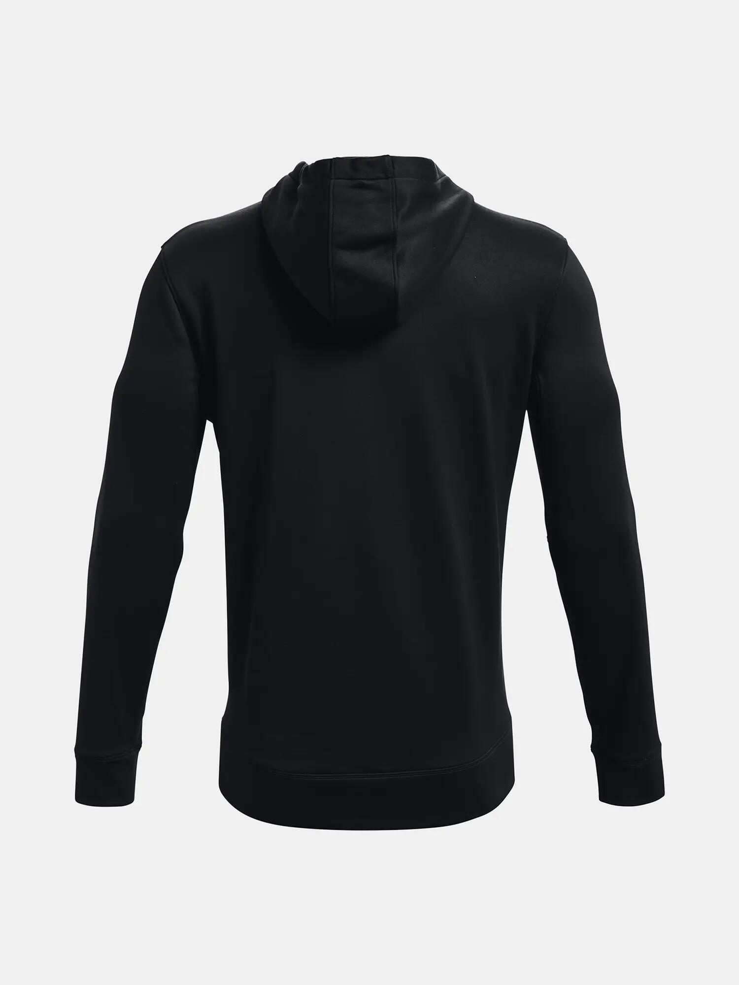Ua Armour Terry Hoodie férfi kapucnis pulóver - fekete 4/6