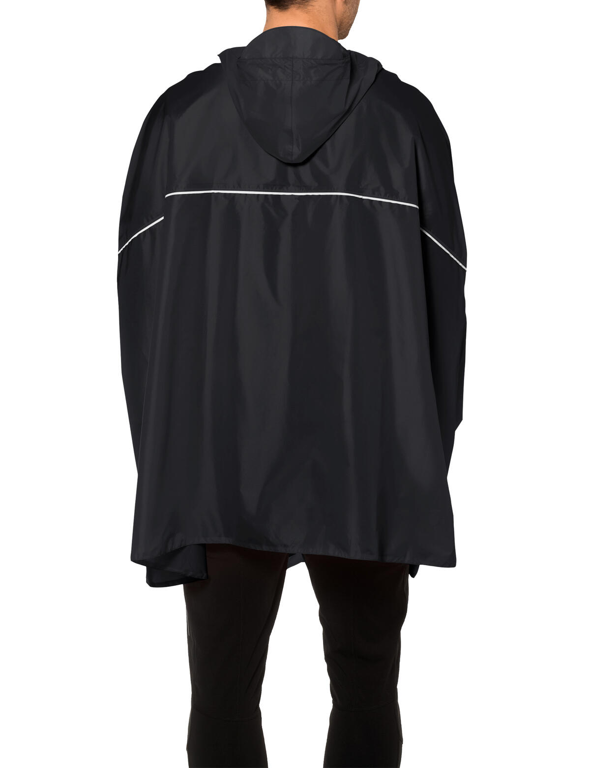 Valdipino Rain Poncho - Nero 4/4
