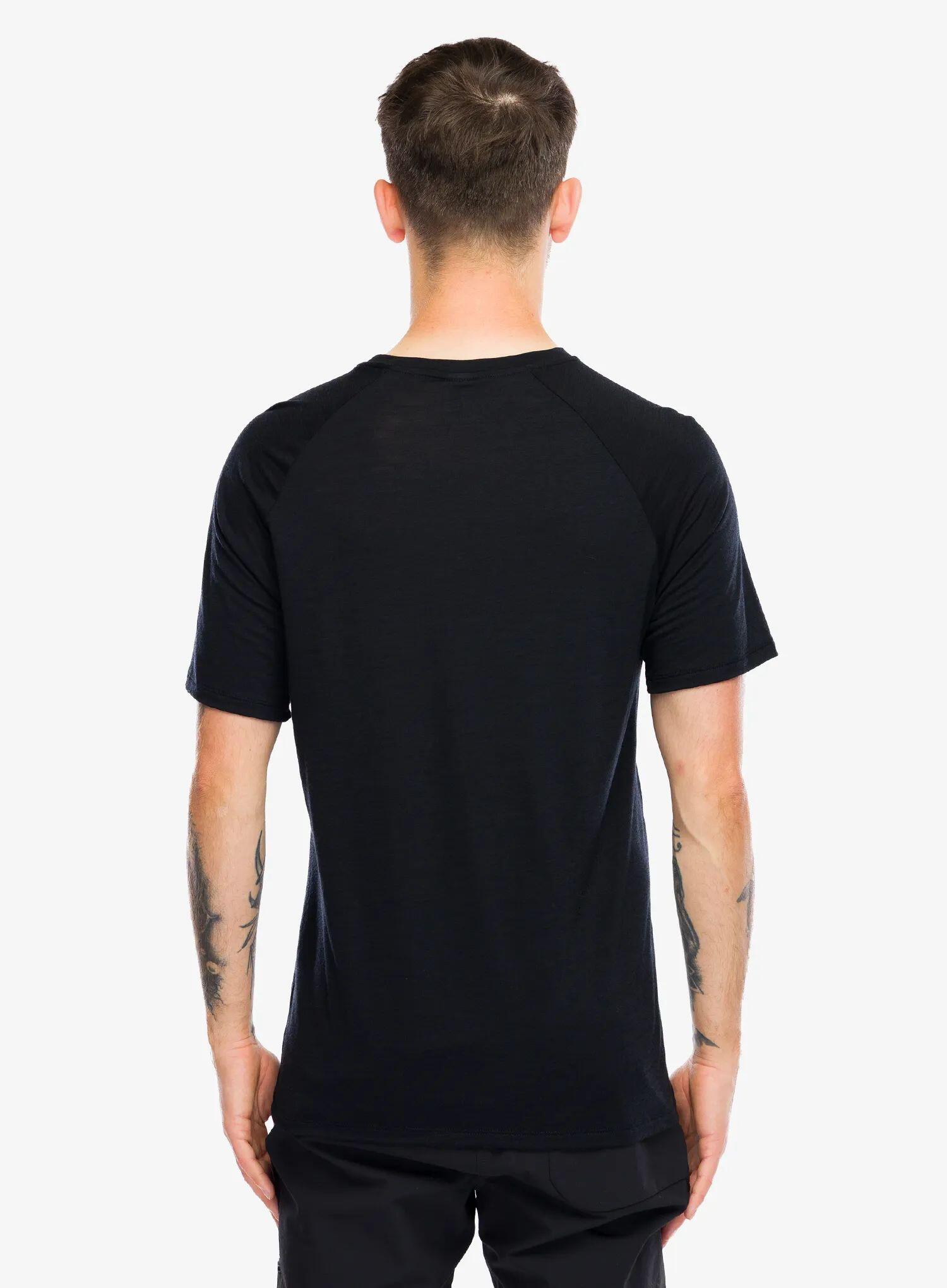 Koszulka z nadrukiem Odlo Merino Tencel Hyper Map Crew Neck S/S 3/7